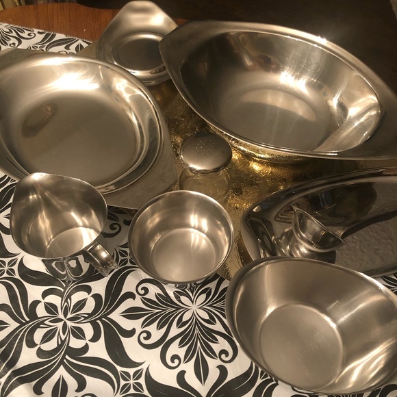 9 piece Cromargan camping set - Picture 6 of 8